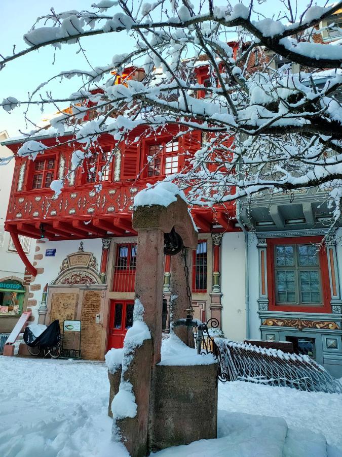 La Maison Bleue, A 20 Mn De Strasbourg, Sur La Route Des Vins, Jusqu'A 6 Personnes, Селеста Екстер'єр фото