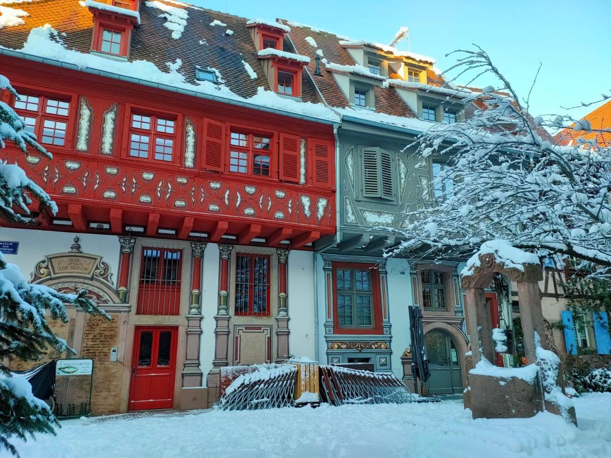 La Maison Bleue, A 20 Mn De Strasbourg, Sur La Route Des Vins, Jusqu'A 6 Personnes, Селеста Екстер'єр фото